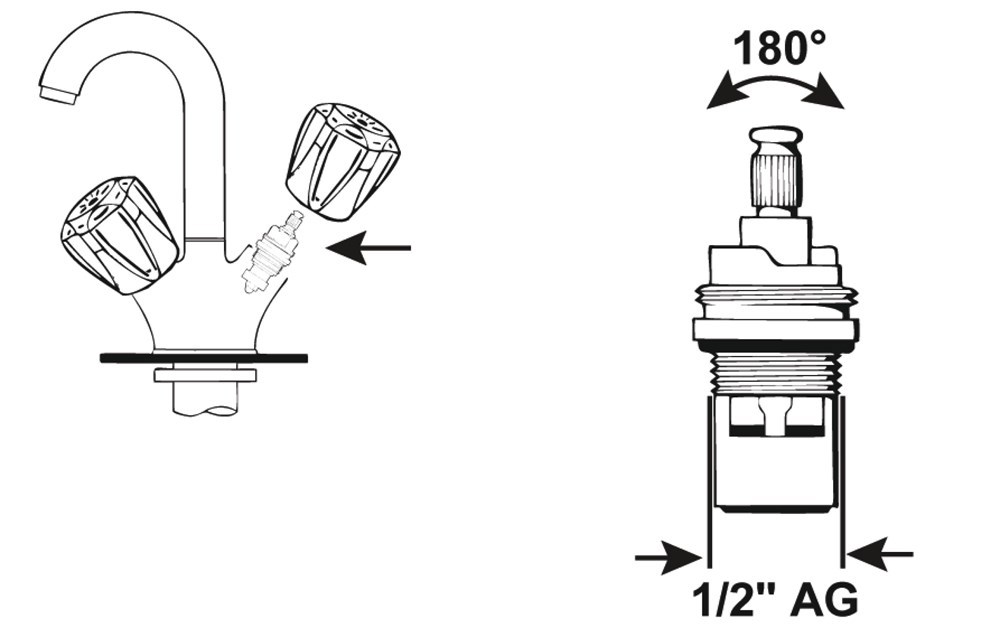 kraanbovendeel carbodur grohe-4