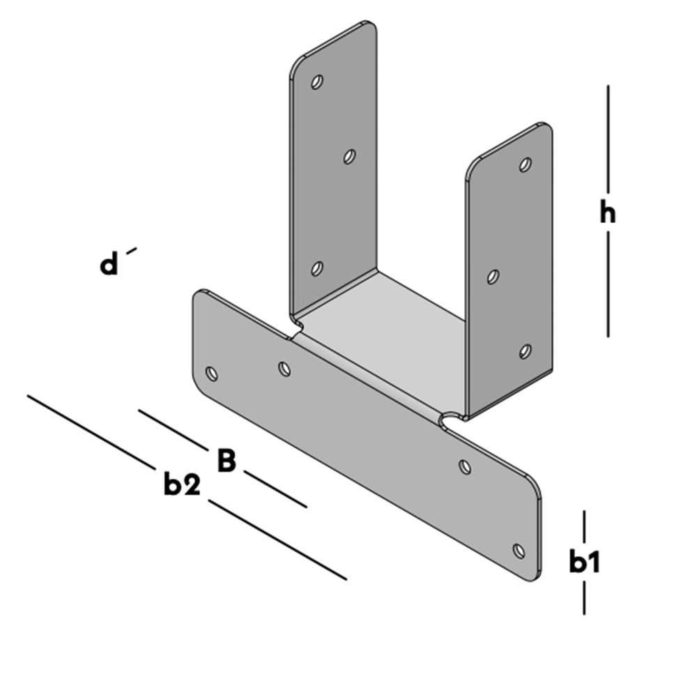 trussclip vertikaal sv-3