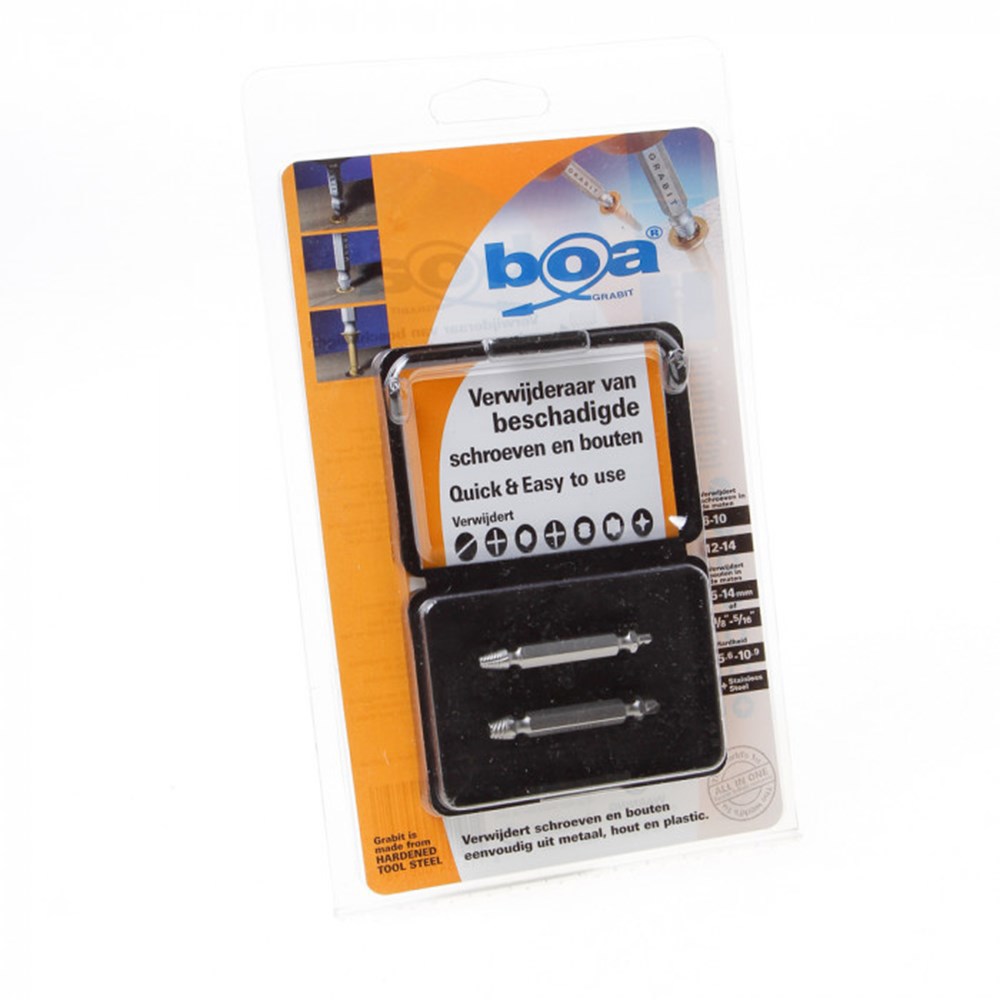 schroef/bout verwijderset boa-3