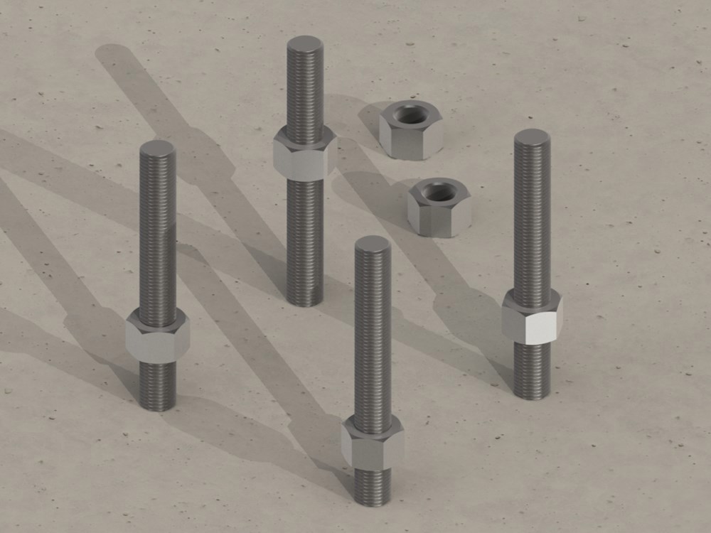 muurplaatanker met haak elvz-3