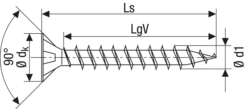 spaanplaatschroef wirox spax-4