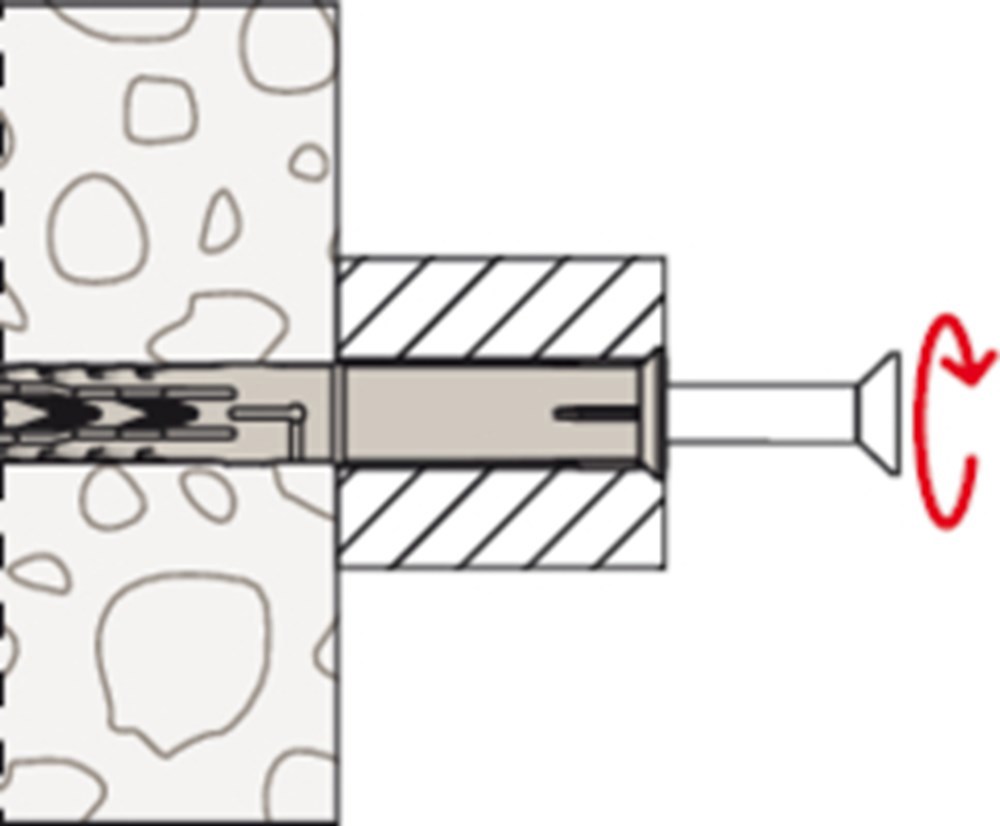 kozijnplug nylon fischer-9