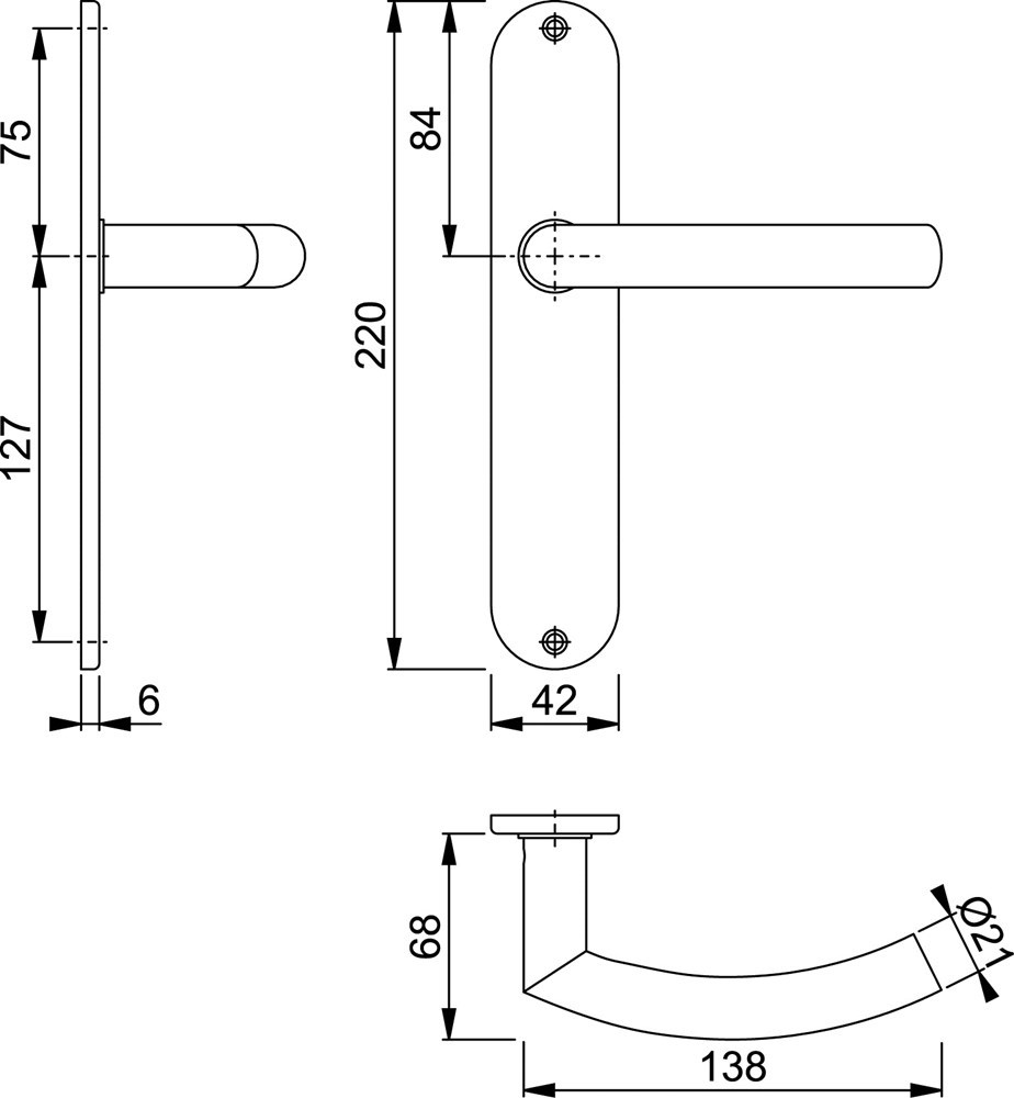 deurkrukgarnituur rvs hoppe-3