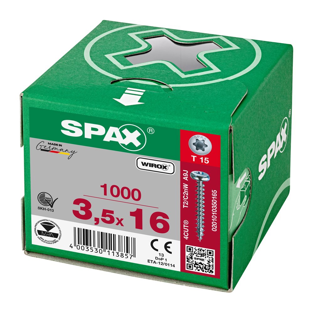 spaanplaatschroef wirox spax-6