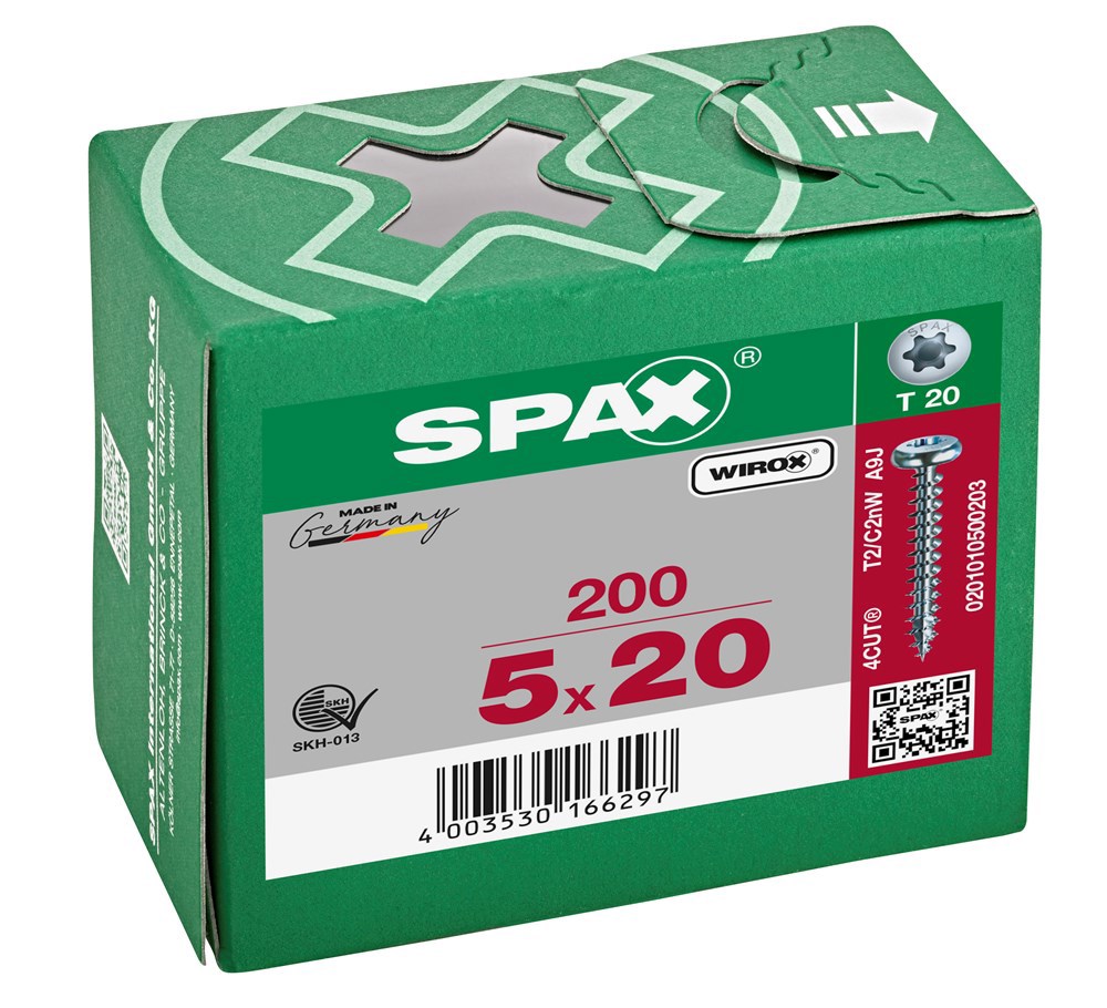 spaanplaatschroef wirox spax-5