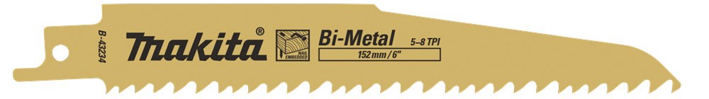 reciprozaagblad makita for wood/metal