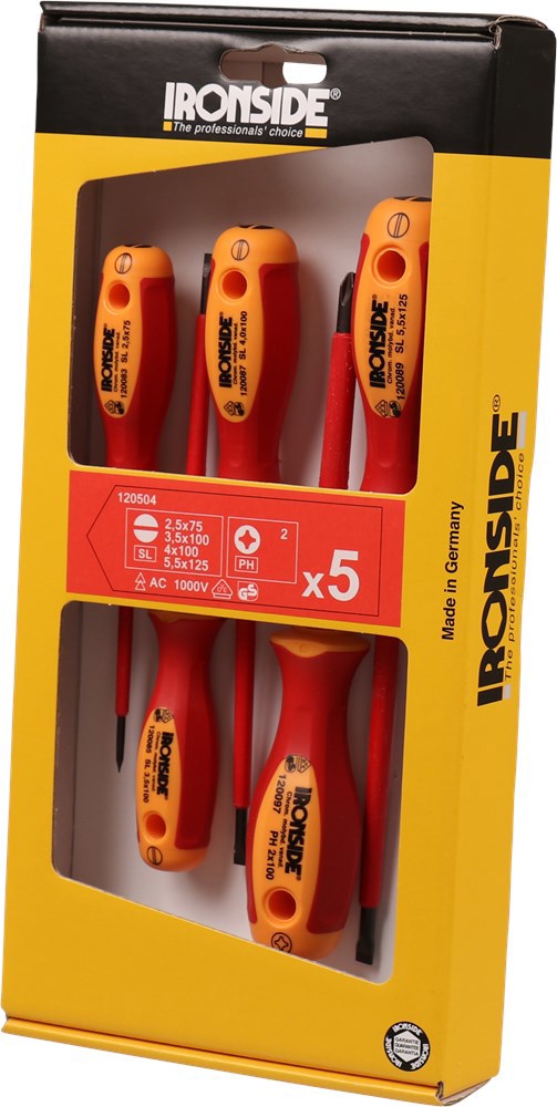 schroevendraaierset electricien ironside