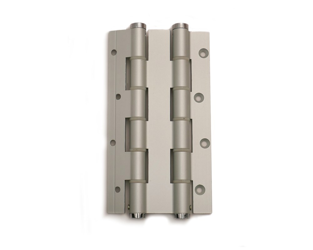 deurveerscharnier aluminium zilvergrijs