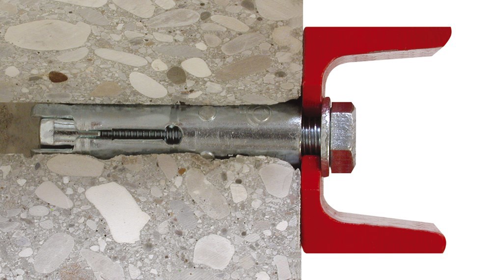 keilbout met zeskantmoer en ring elvz-3