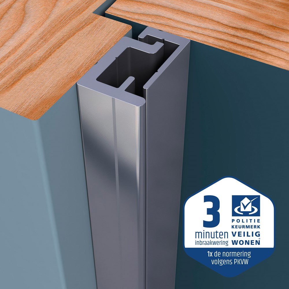 secustrip binnendraaiend aluminium skg*-3