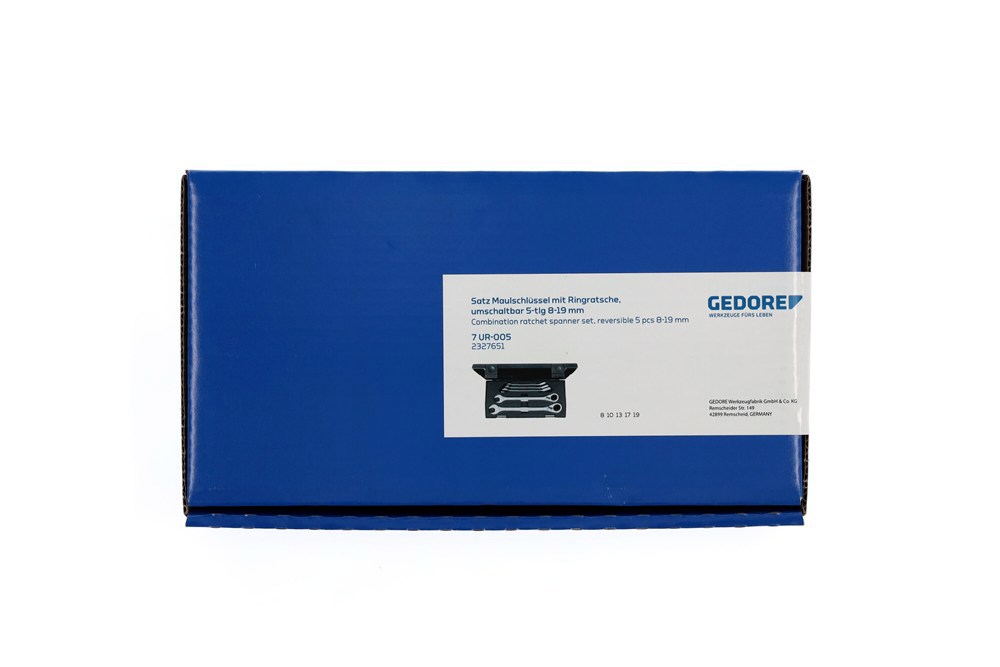 ringratel/steeksleutelset gedore-8