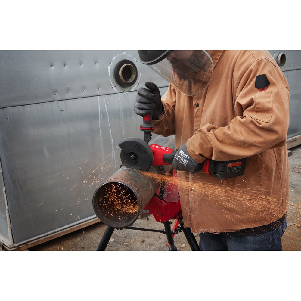 accu haakse slijper milwaukee 125mm-17