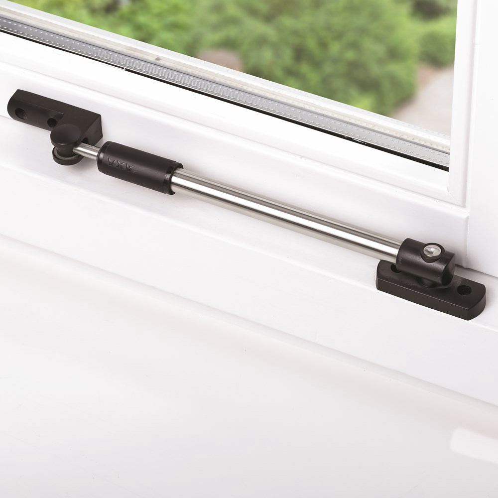 telescoop uitzetter rvs/zwart axa-5