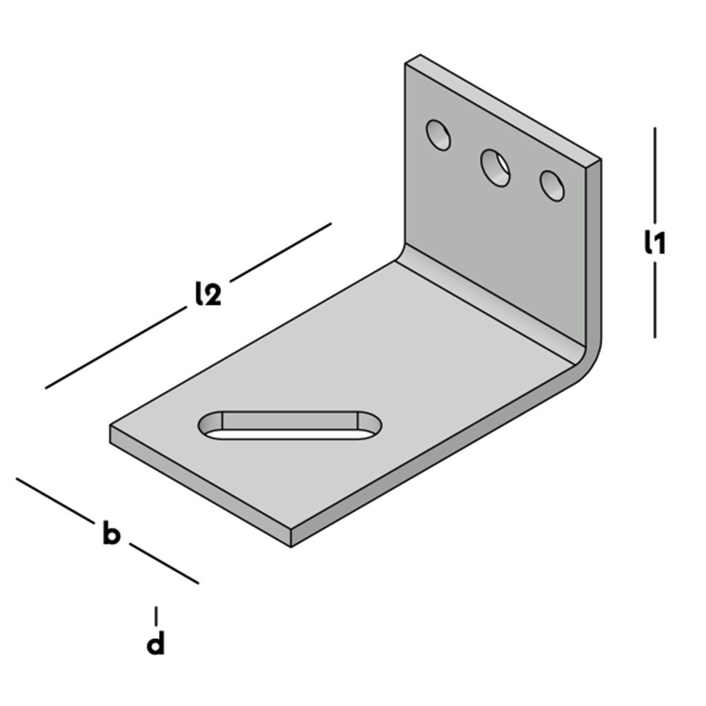 hoekanker zwaar zonder ril sv-3