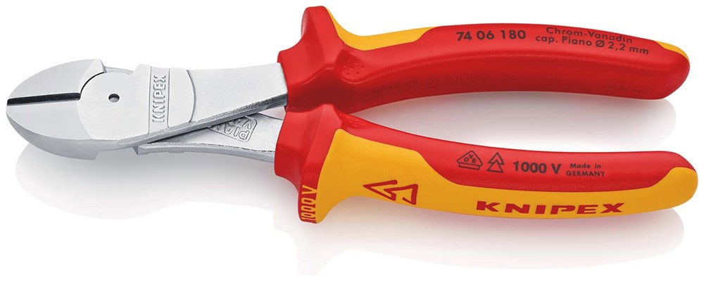 zijsnijtang kracht knipex