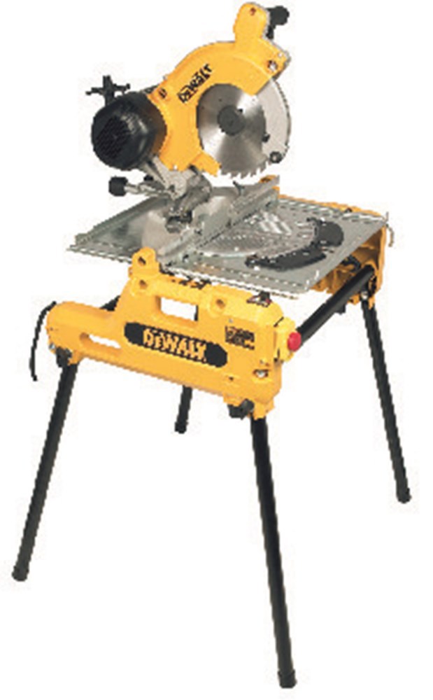 tafel-/afkortzaagmachine dewalt 250mm-6