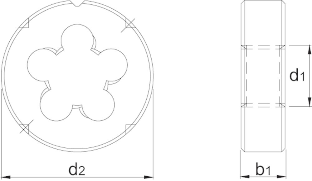 snijplaat hss metrisch phantom-3