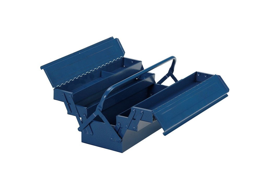 gereedschapskist staal blauw wesma