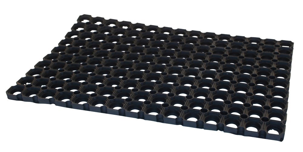 buitenmat zwart rubber