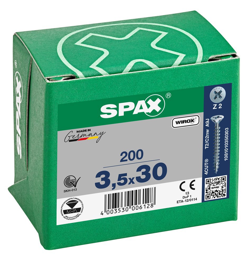 spaanplaatschroef wirox spax-5
