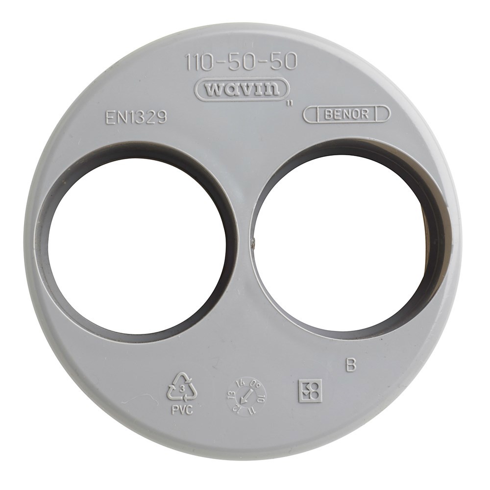 verloopring centrisch pvc grijs rwa-3