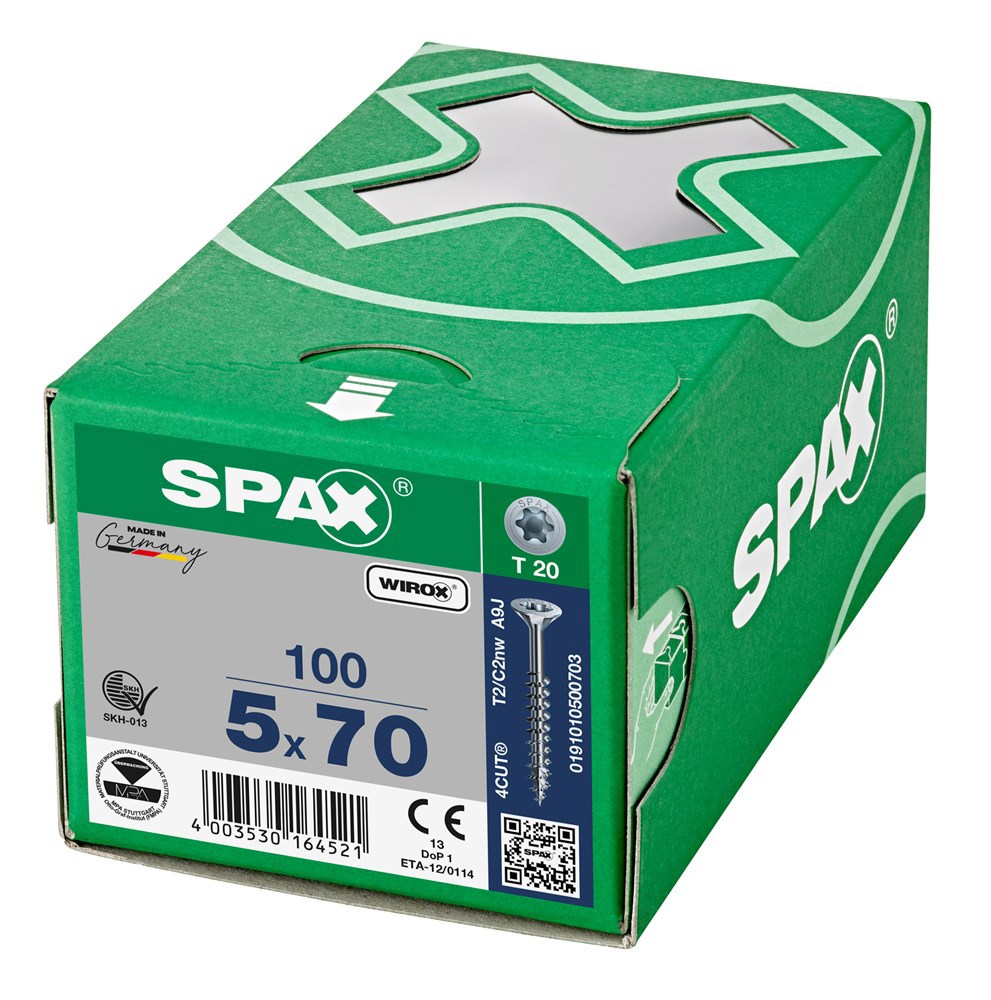 spaanplaatschroef wirox spax-6