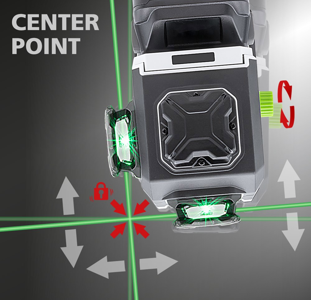 accu kruislijnlaser groen laserliner-9