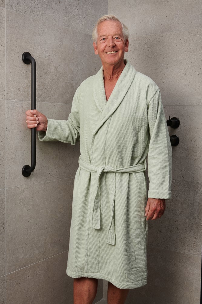 wandbeugel rvs zwart secucare-5