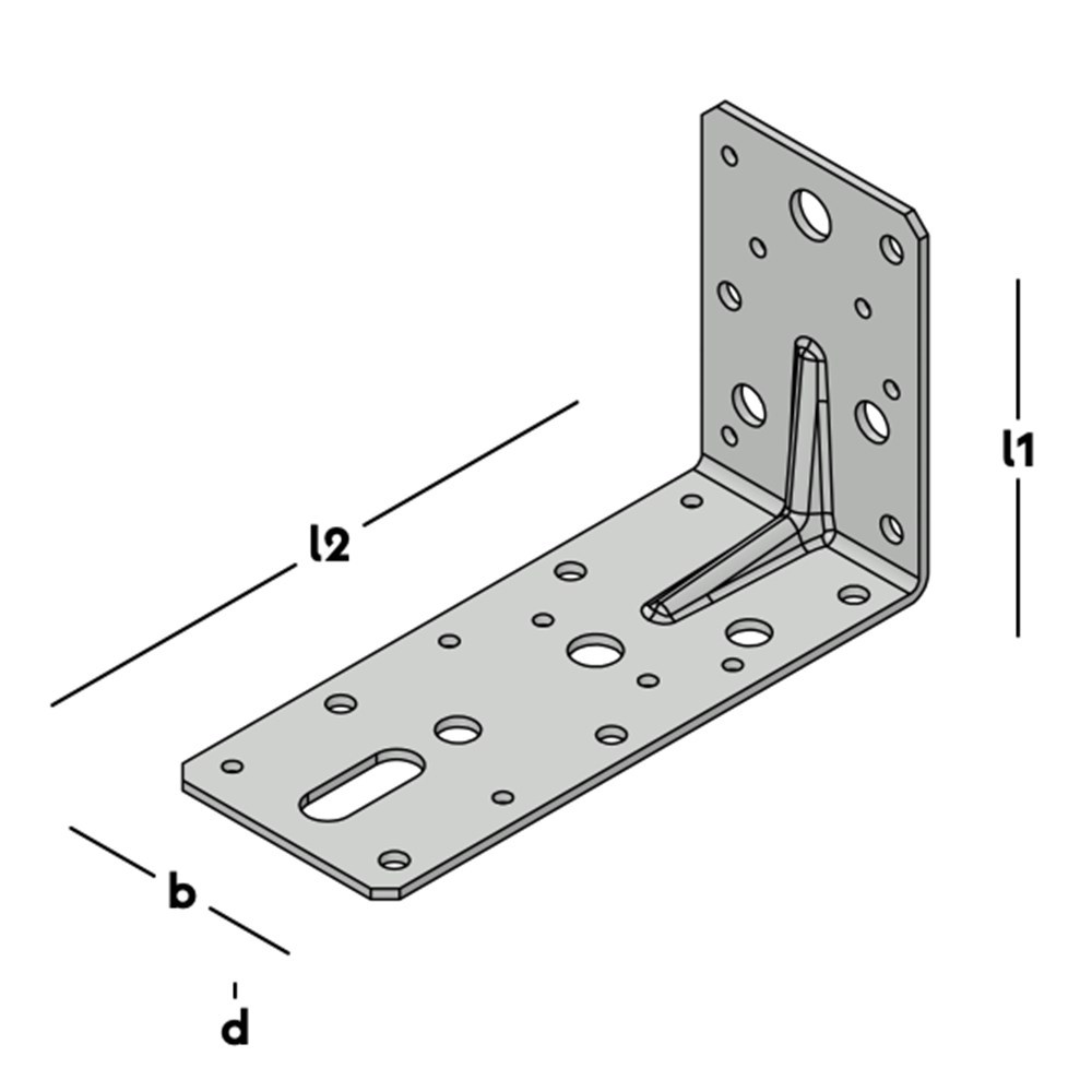 hoekanker met ril sv-3