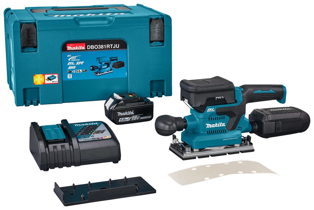 accu vlakschuurmachine makita