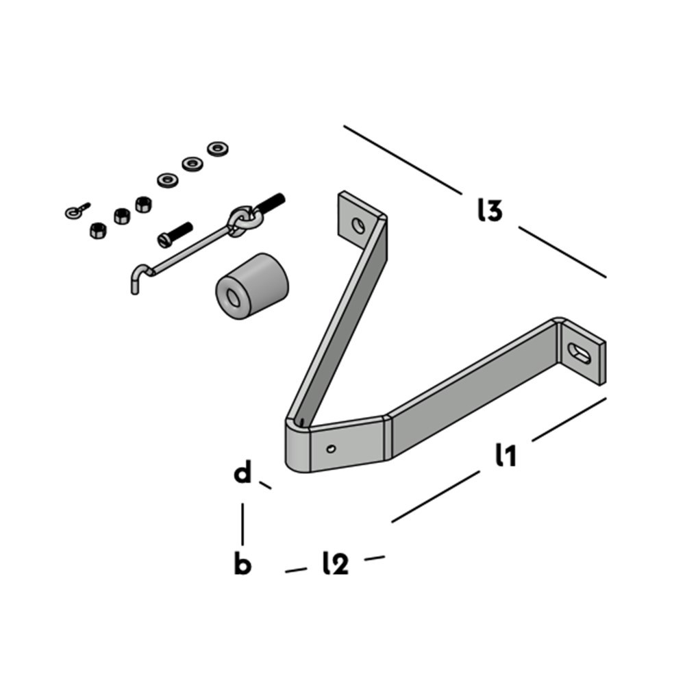 deuropvangbeugel thvz(vb)-3