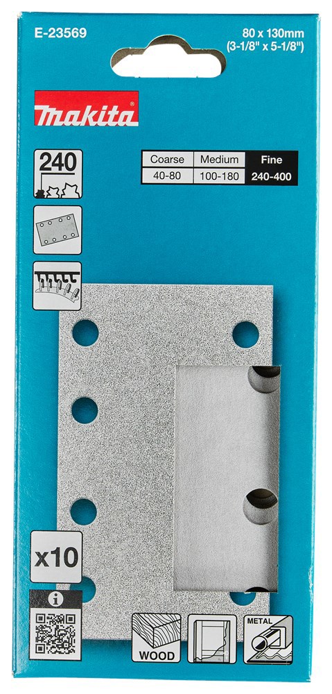 schuurstrook wit velcro makita-6