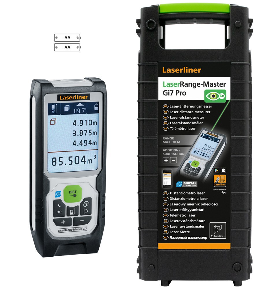 laserafstandmeter groen laserliner-18