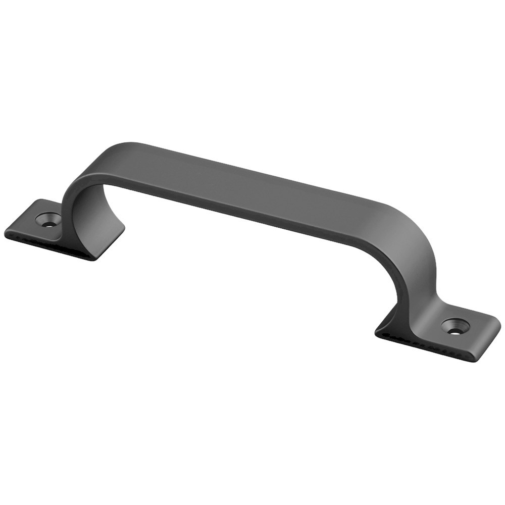 handgreep aluminium mat zwart hermeta