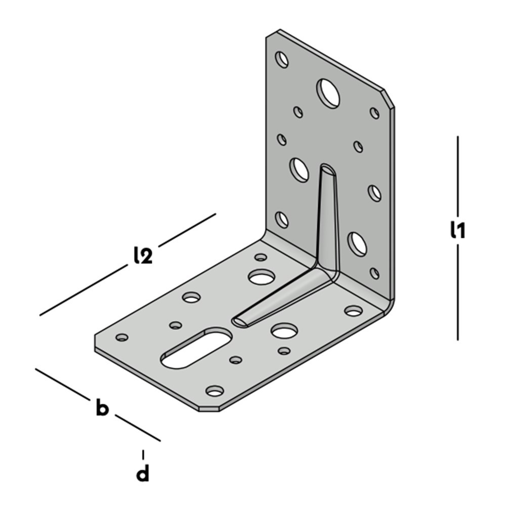 hoekanker met ril sv-4