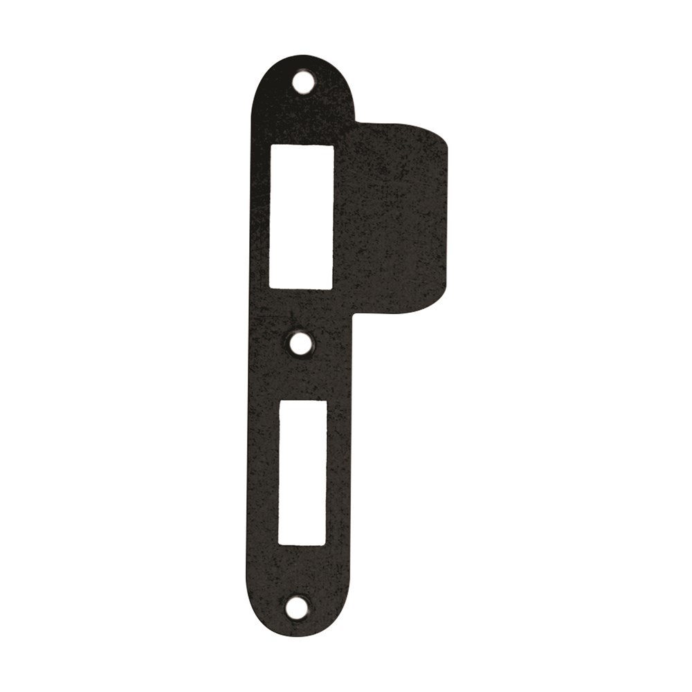 sluitplaat zwart gelakt axa