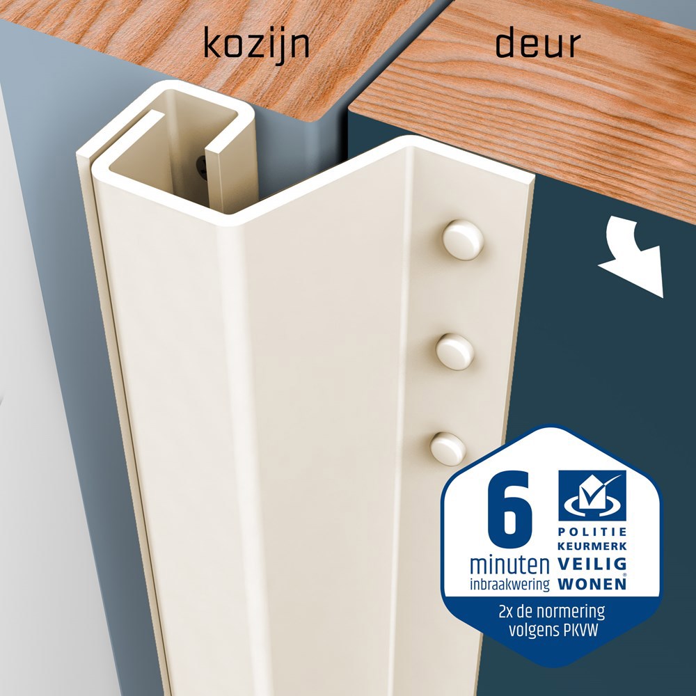 secustrip buitendraaiend crŠme wit skg*-3