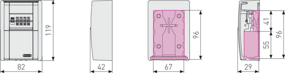 code sleutelkluis abus-7