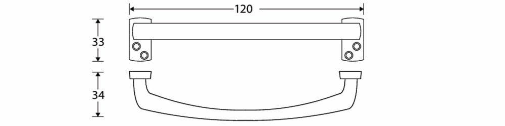 raamgreep messing ongelakt-3