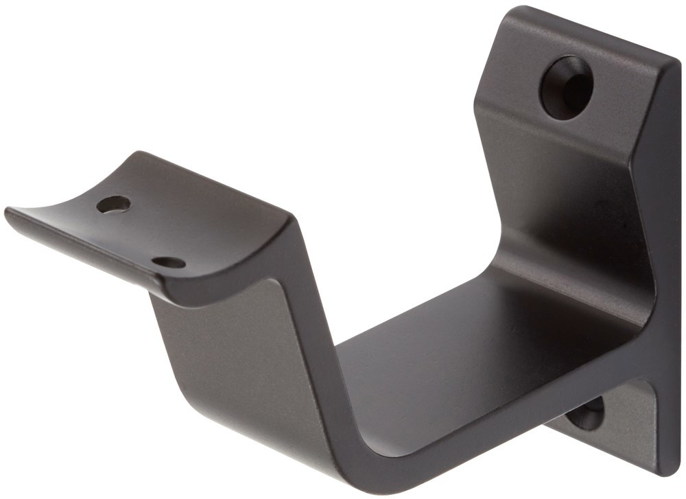 leuninghouder aluminium matzwart hermeta