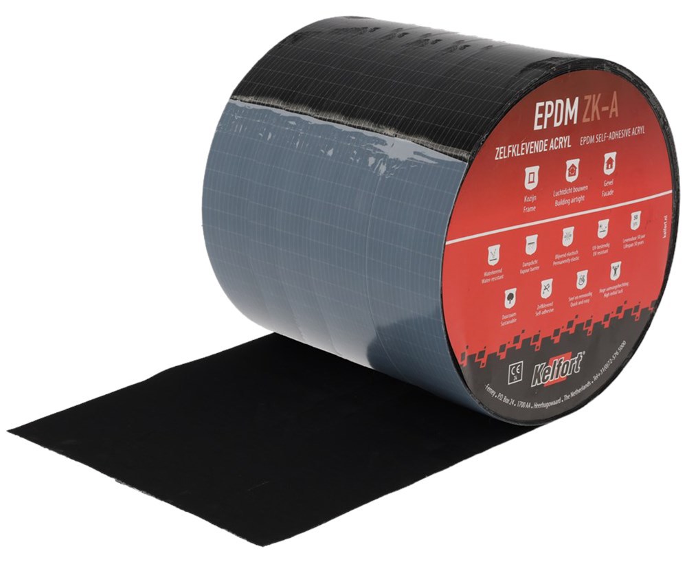 stroken epdm folie zwart kelfort acryl-4