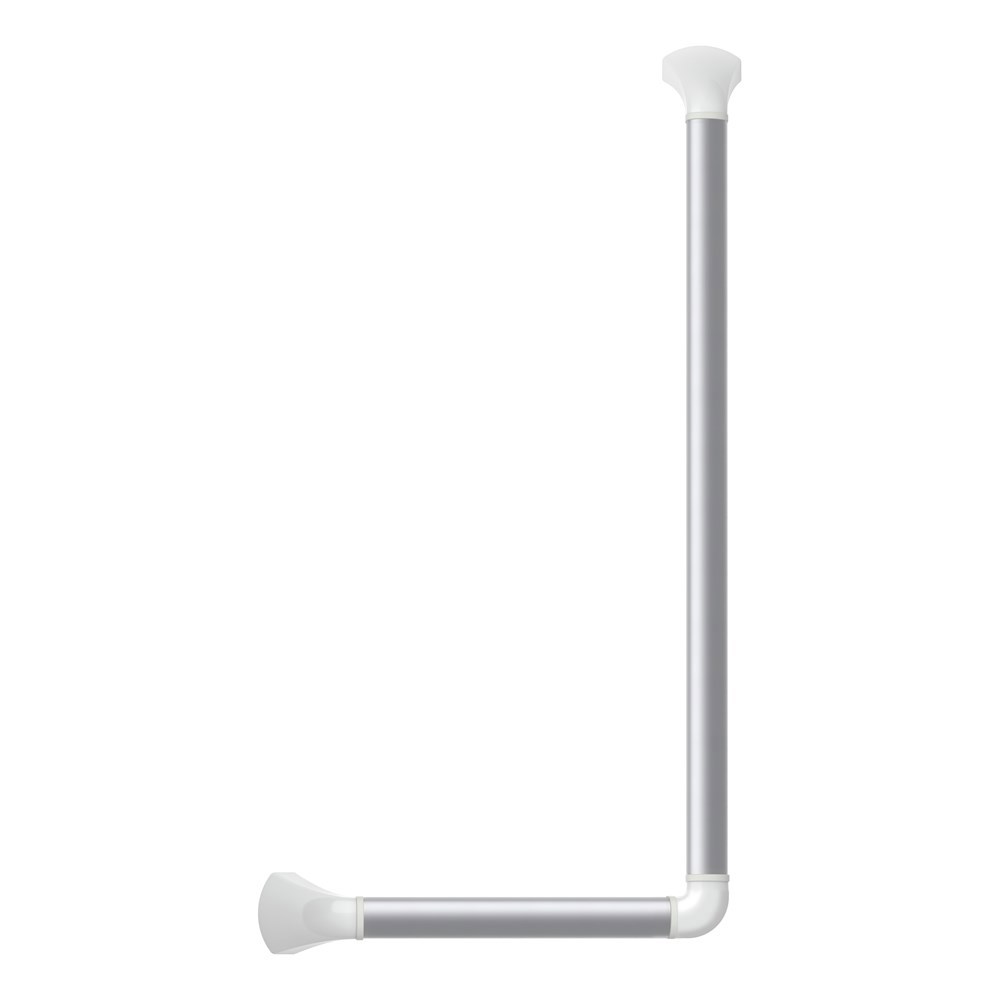 wandbeugel wit/aluminium secucare