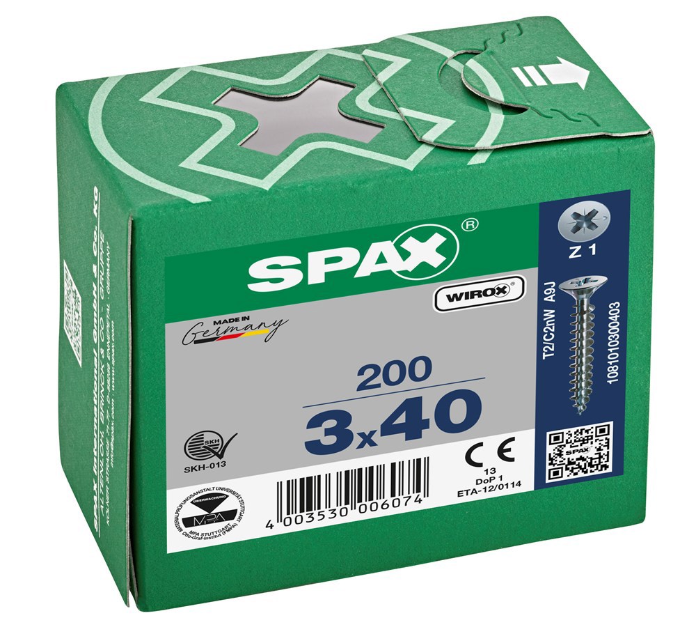 spaanplaatschroef wirox spax-5