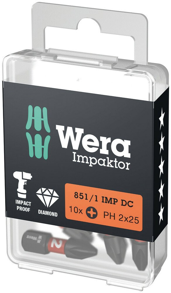 schroefbit philips wera impaktor-3