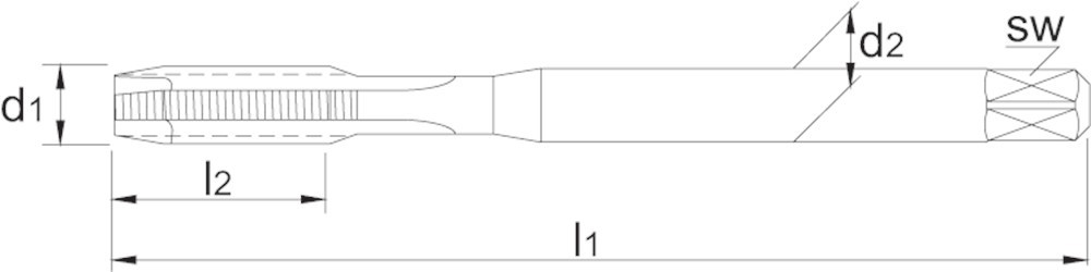 machinetap uni hss-e metrisch phantom-3