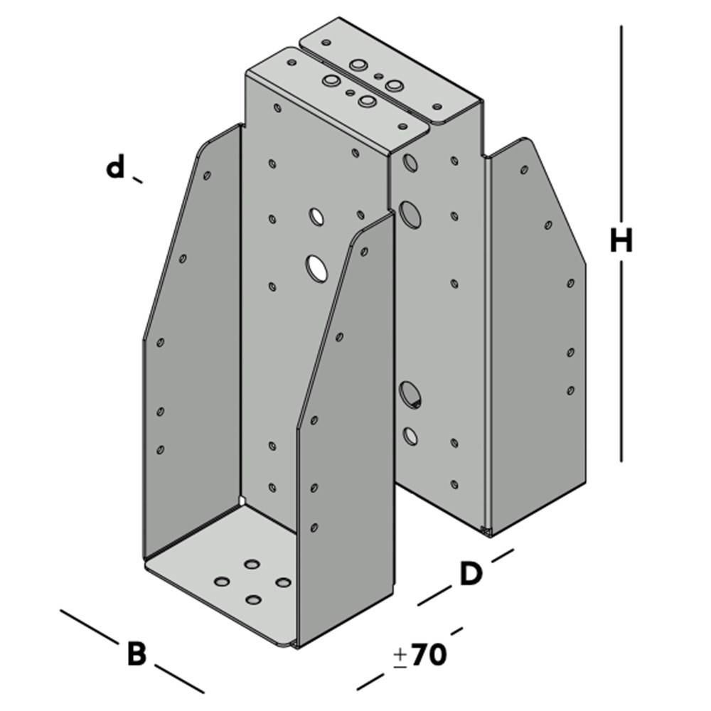 balkdrager gbs dubbel sv-4