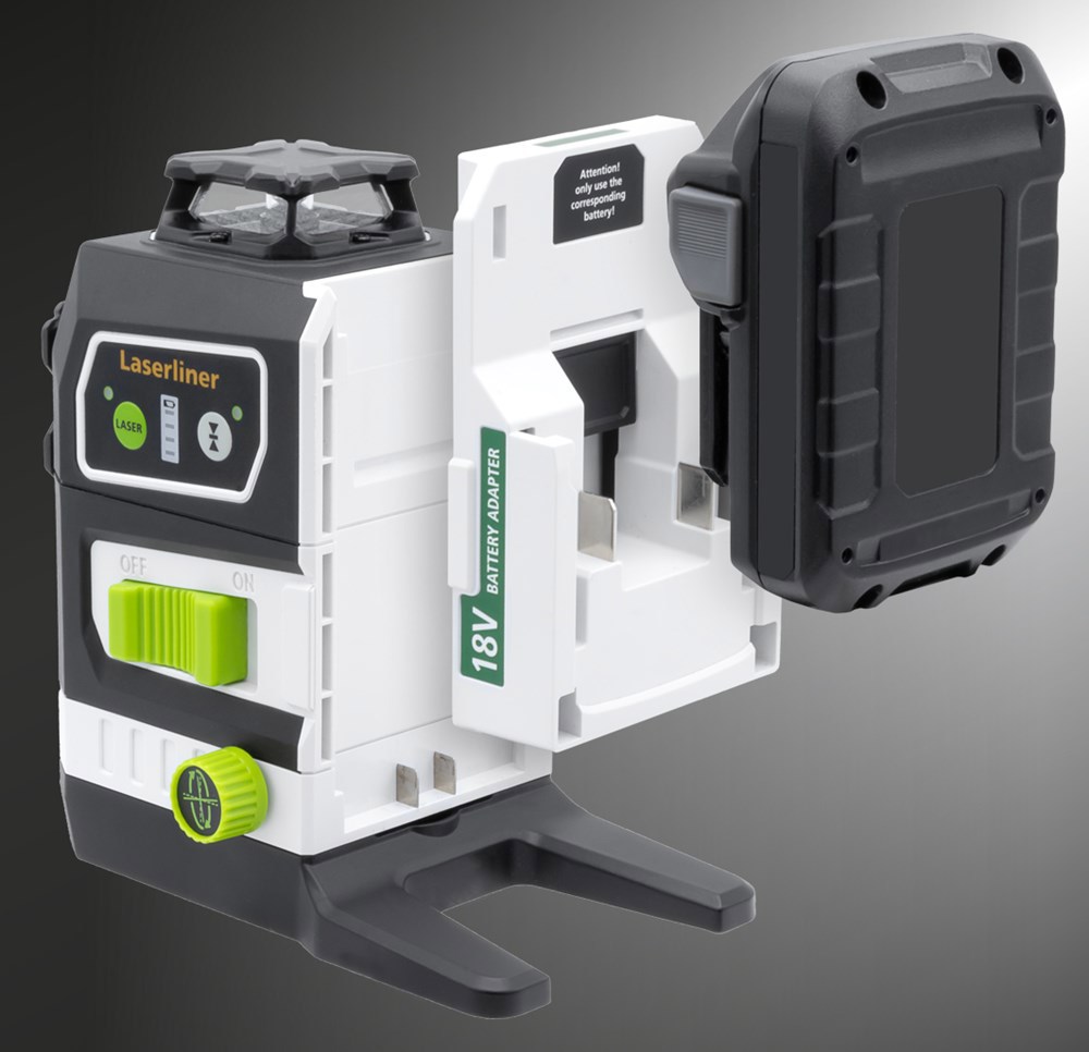 accu kruislijnlaser groen laserliner-8