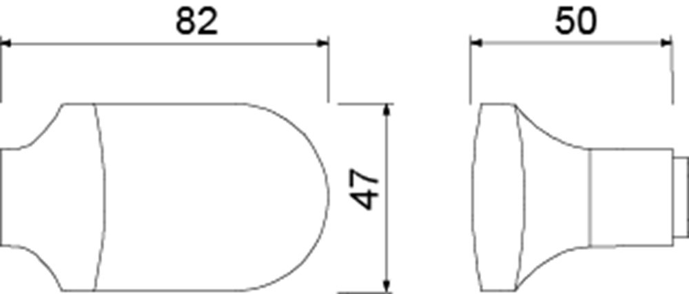 voordeurknop aluminium f1 ami-3