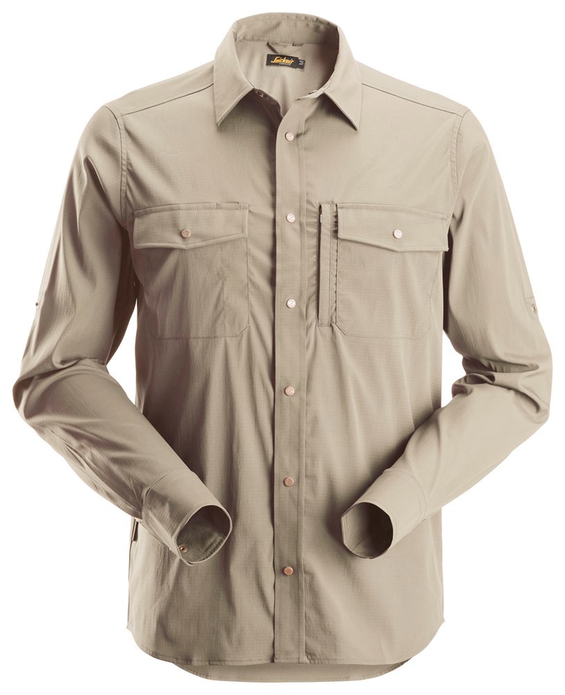 shirt lange mouwen litework snickers-6