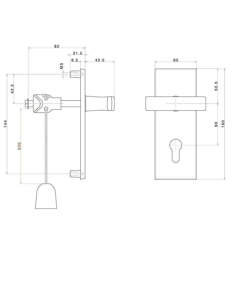 langschildgarnituur nemef-3